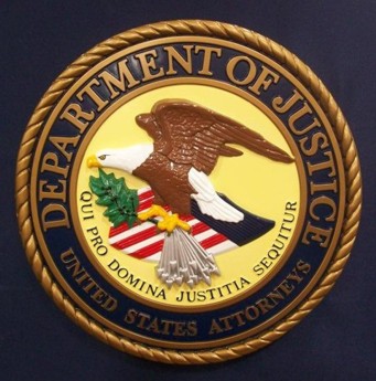 United States Attorneys Wall Seal